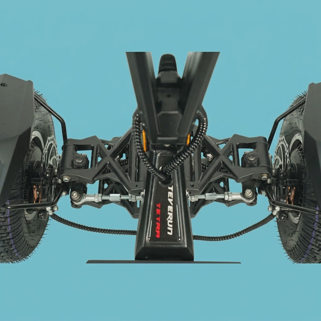 Teverun Tetra - Monopattino Elettrico 4 Motori 9900W
