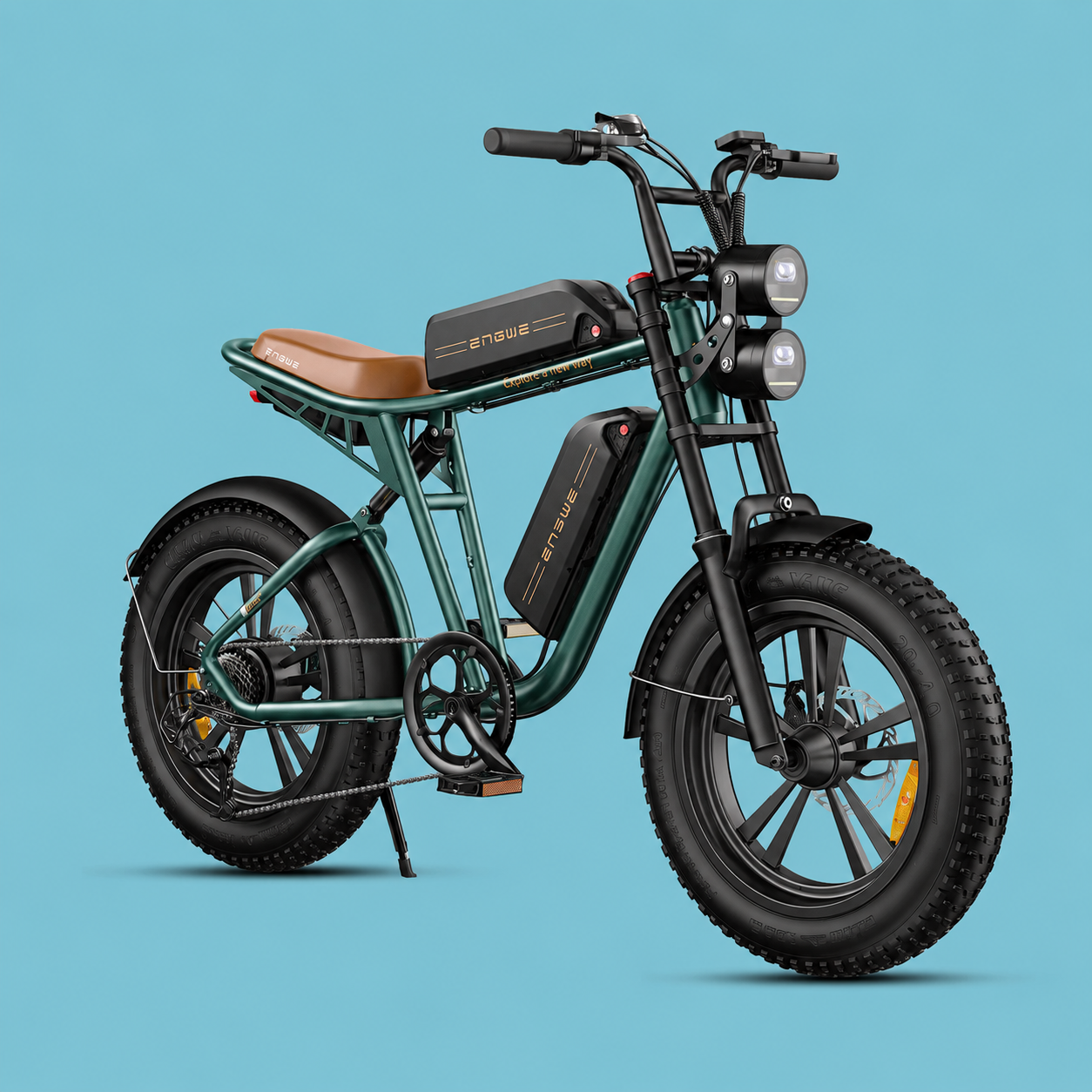ebike chopper ENGWE M20 doppia batteria