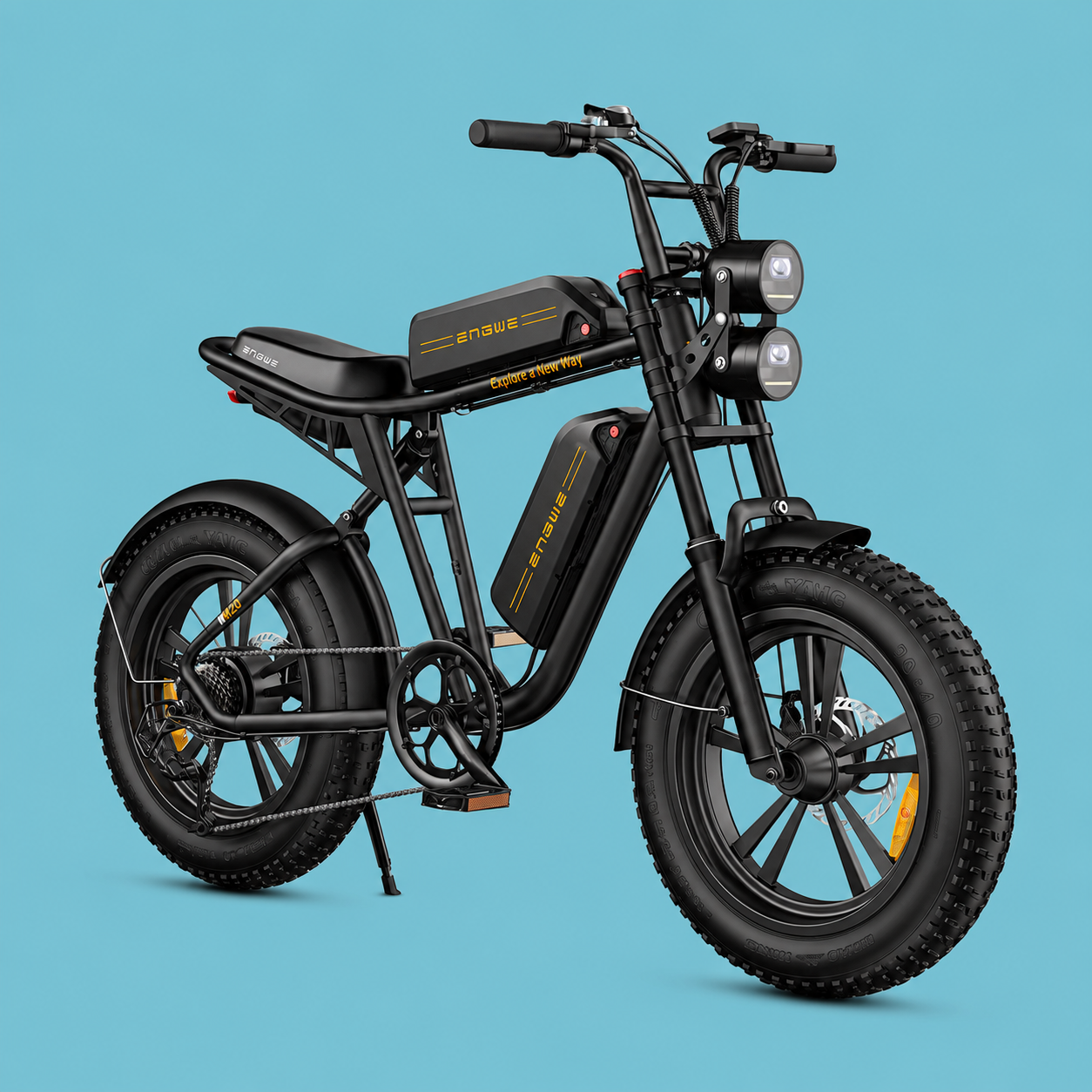 ebike chopper ENGWE M20 doppia batteria