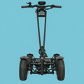 Teverun Tetra - Monopattino Elettrico 4 Motori 9900W