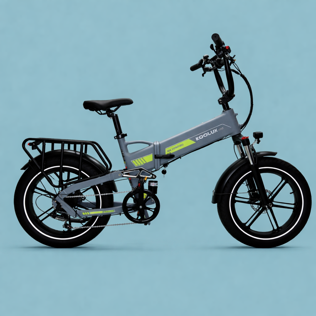 Ebike Koolux 10S Pro Grigio - Fat Bike Elettrica