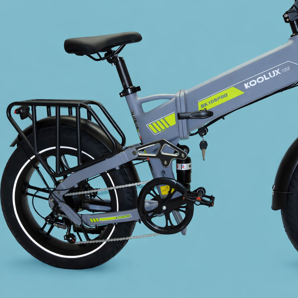 Ebike Koolux 10S Pro Grigio - Fat Bike Elettrica