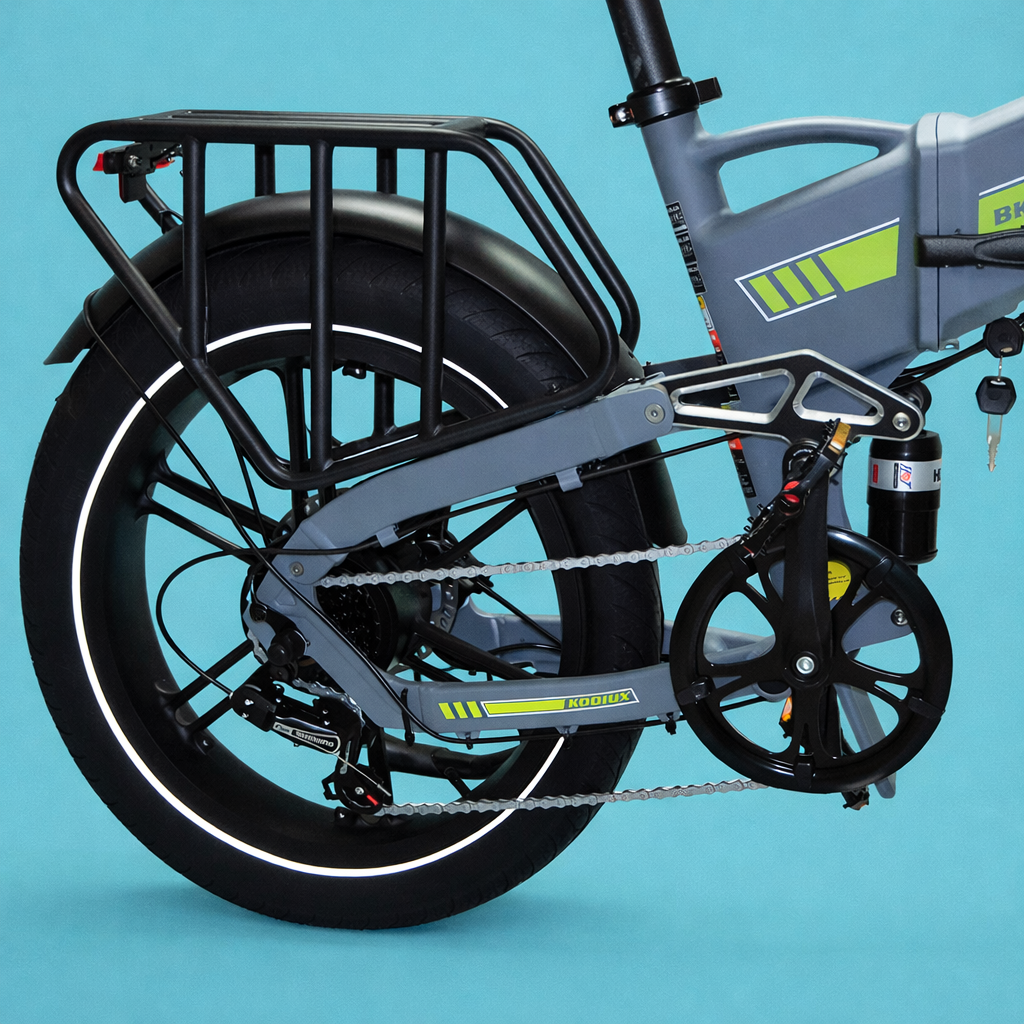 Ebike Koolux 10S Pro Grigio - Fat Bike Elettrica