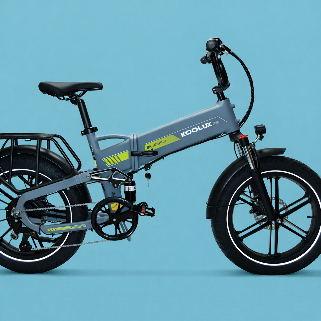 Ebike Koolux 10S Pro Grigio - Fat Bike Elettrica