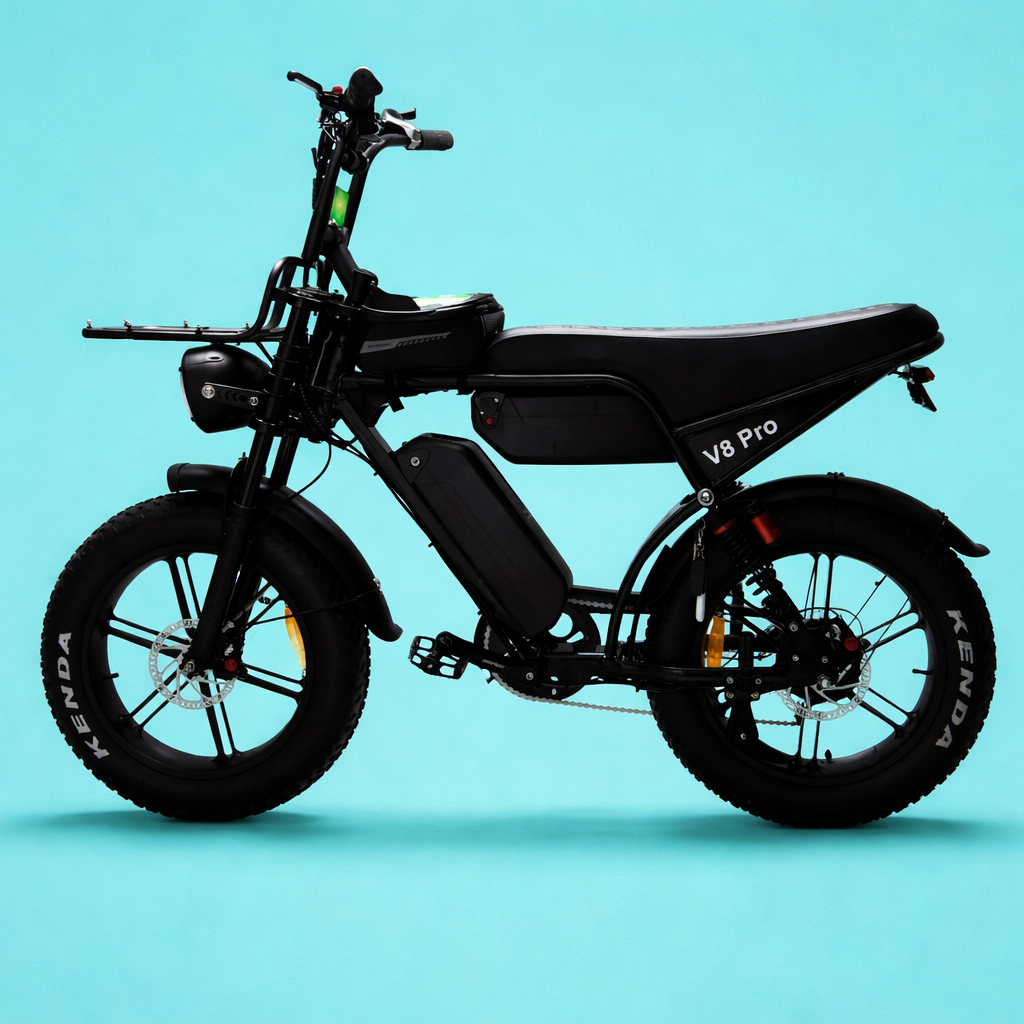 Ebike Cafè Racer  20x4 54V 30Ah Stile Moped