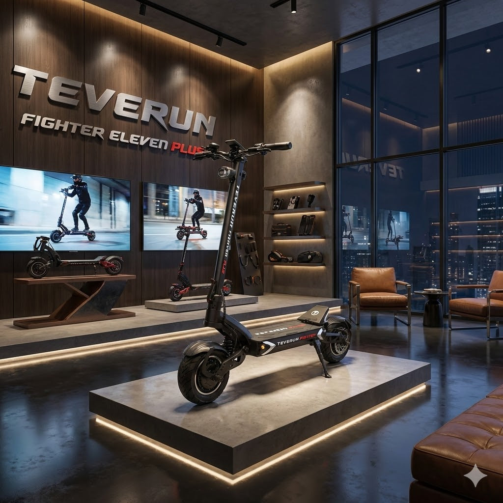 Teverun Fighter Eleven Plus - Monopattino Elettrico 4900W