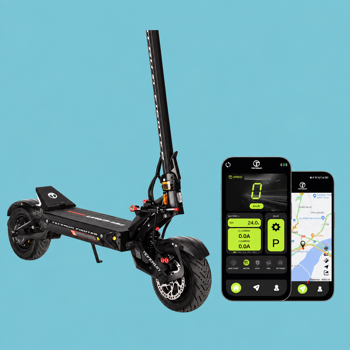Teverun Fighter Eleven Plus - Monopattino Elettrico 4900W