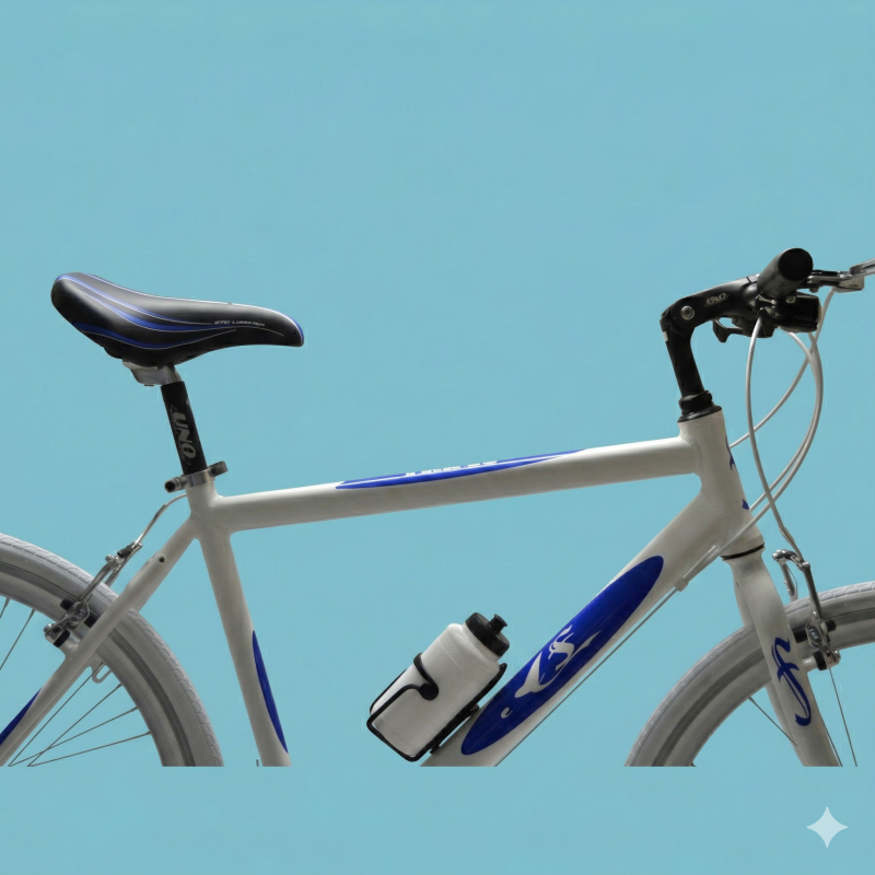 bici 28 corsa bianco blu uomo Shimano alluminio personalizzabile