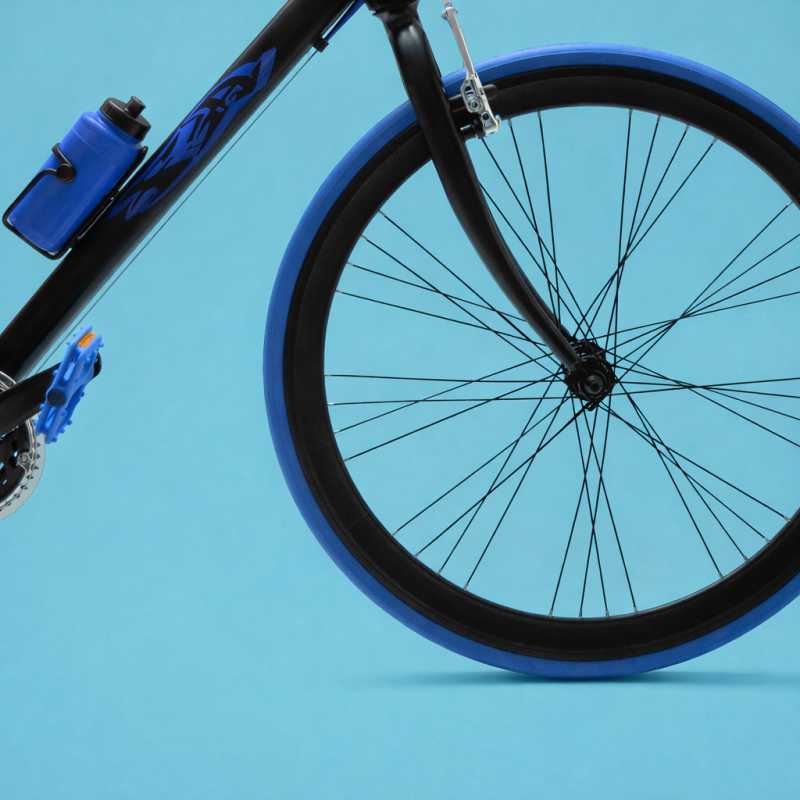 bici 28 corsa blu nero personalizzabile