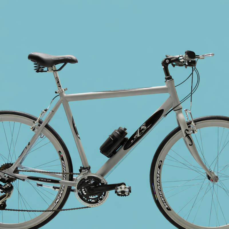 bici 28 uomo corsa Shimano alluminio grigio nero personalizzabile