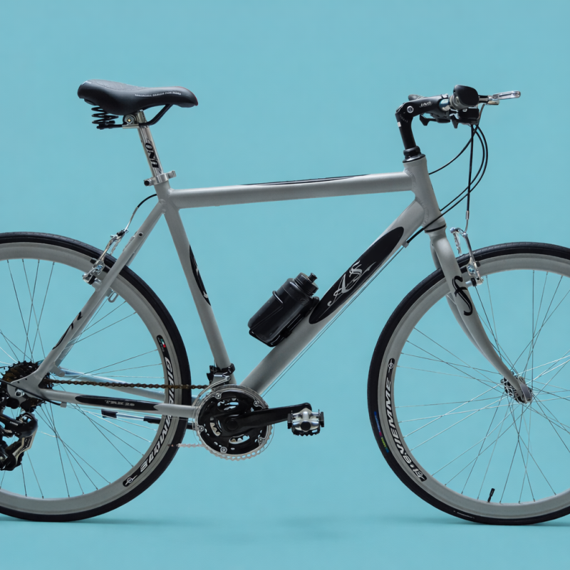 bici 28 uomo corsa Shimano alluminio grigio nero personalizzabile