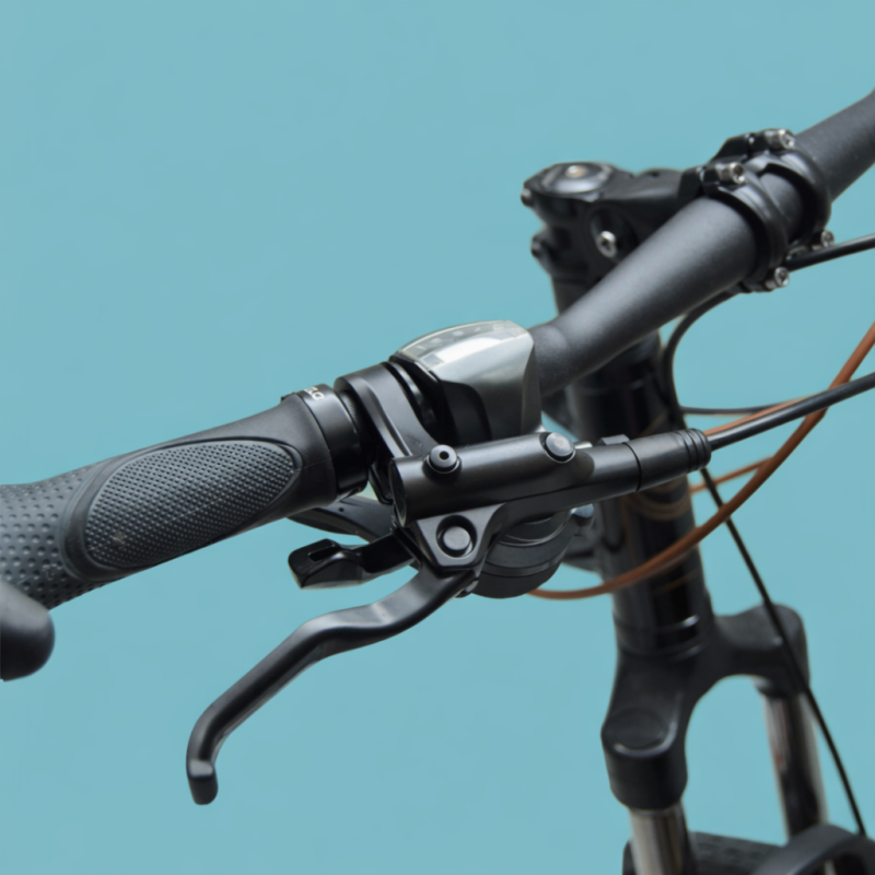Bici 28 uomo nero marrone Shimano in alluminio personalizzabile