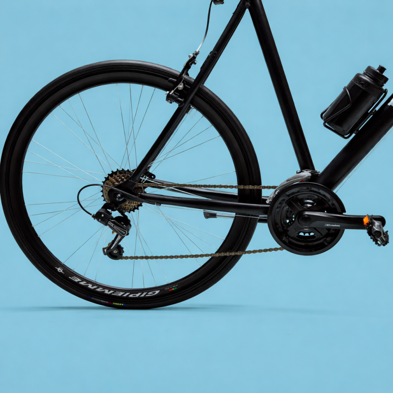 bici corsa 28 uomo Shimano in alluminio nera personalizzabile