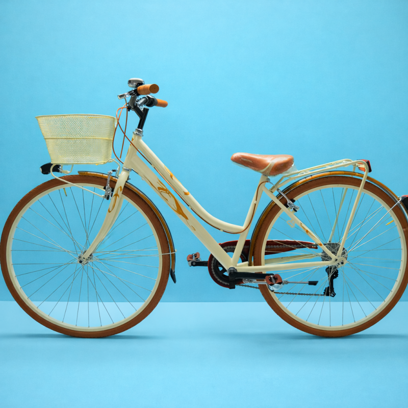 Bici trekking 28 donna marrone personalizzabile