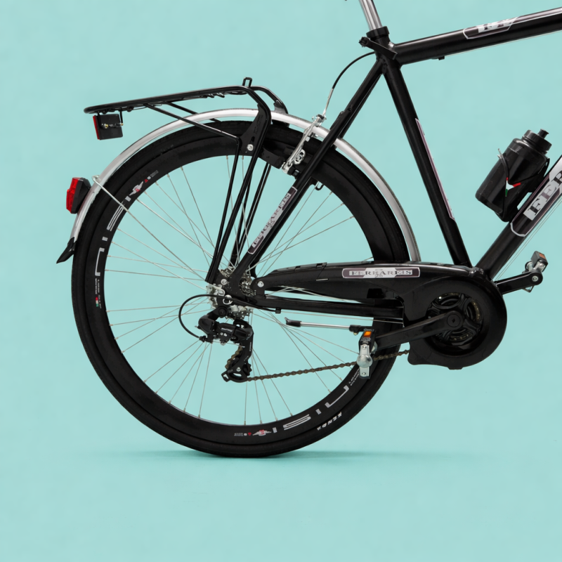 Bici trekking 28 uomo nera personalizzabile
