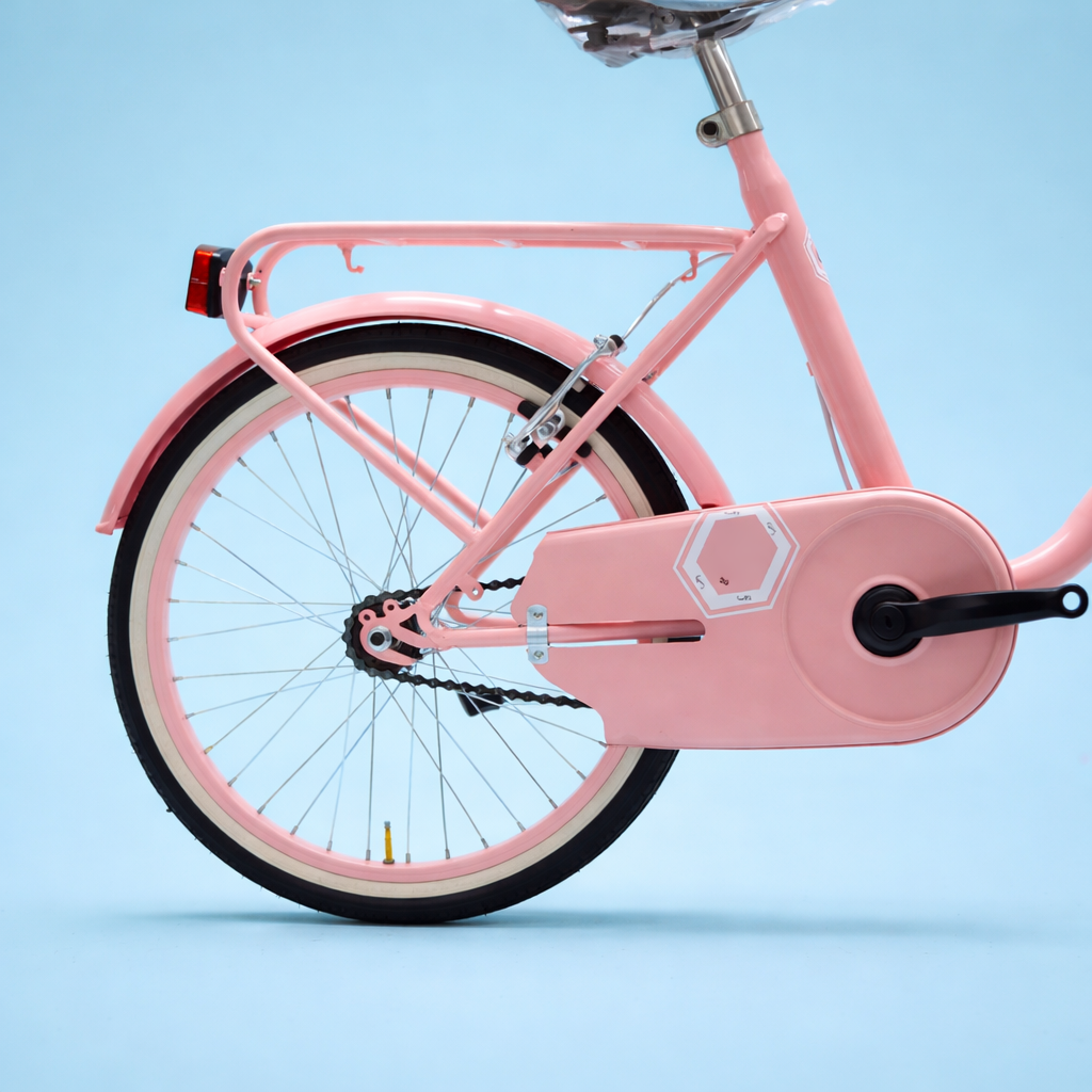 Bici Pieghevole 20" Rosa e Bianco — Shimano Nexus, Personalizzabile