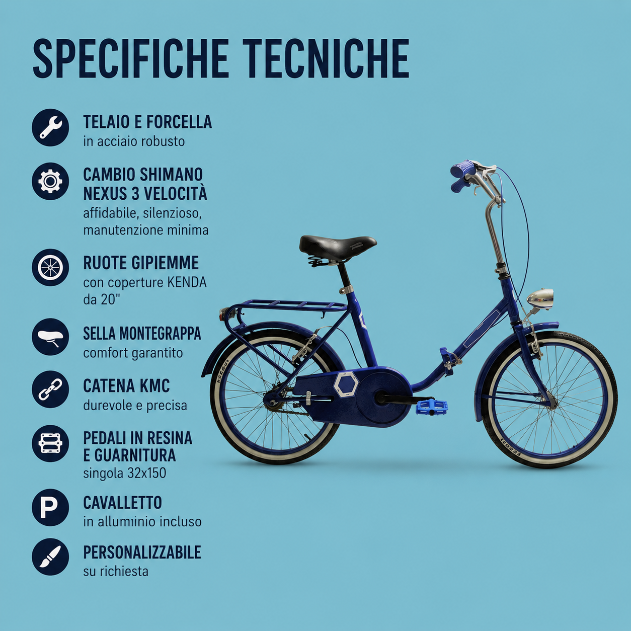 bicicletta 20 pieghevole