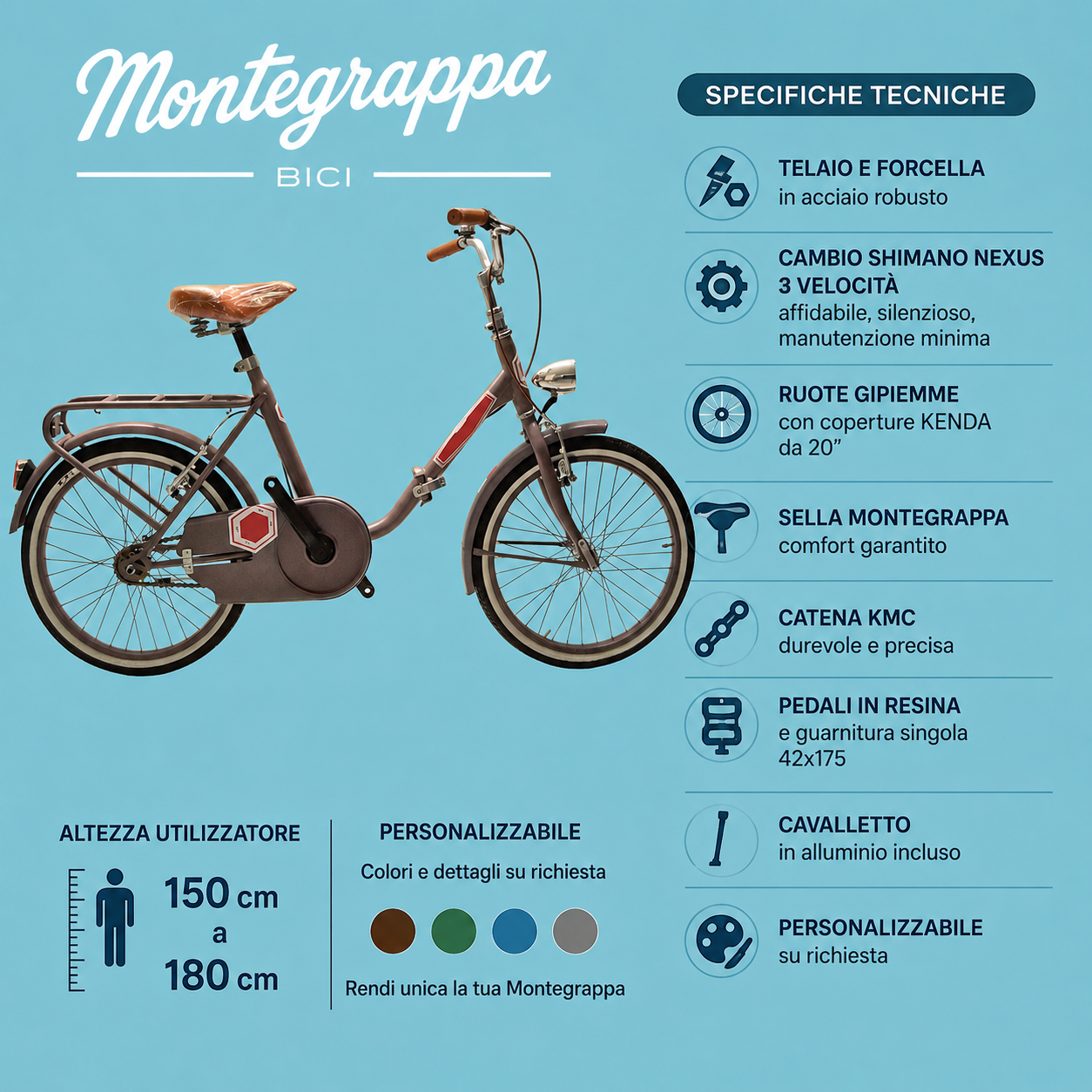 bicicletta 20 pieghevole