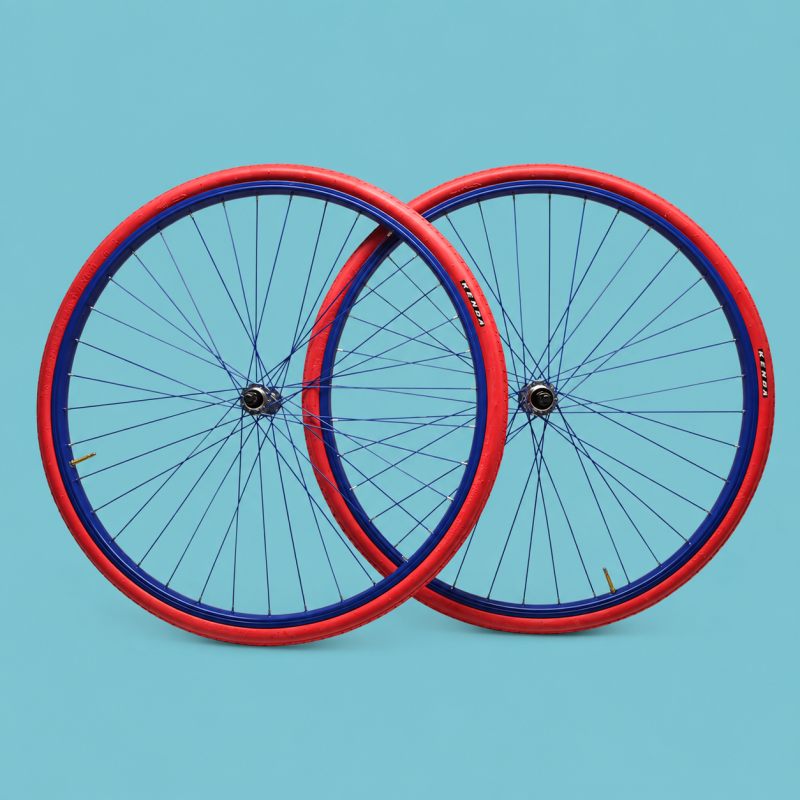 Cerchi 28 blu rosso