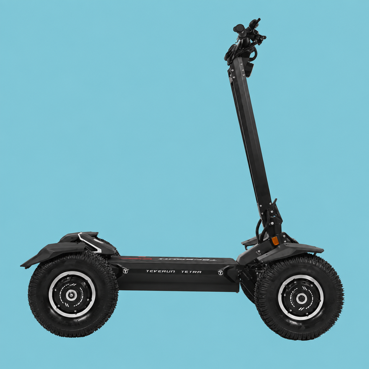 Teverun Tetra - Monopattino Elettrico 4 Motori 9900W