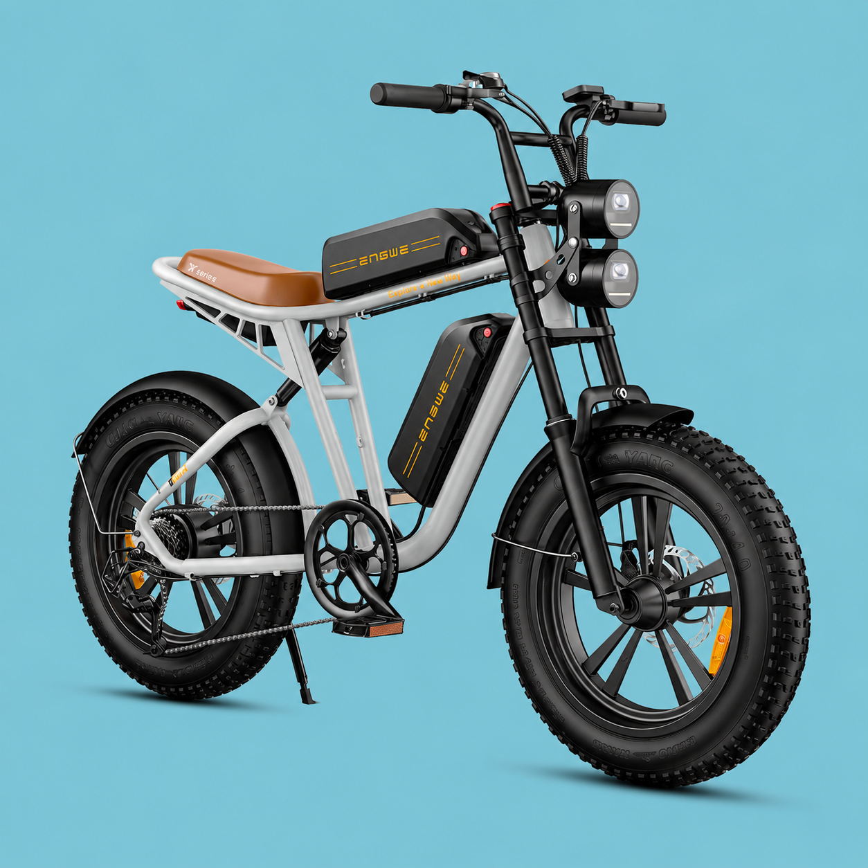 ebike chopper ENGWE M20 doppia batteria