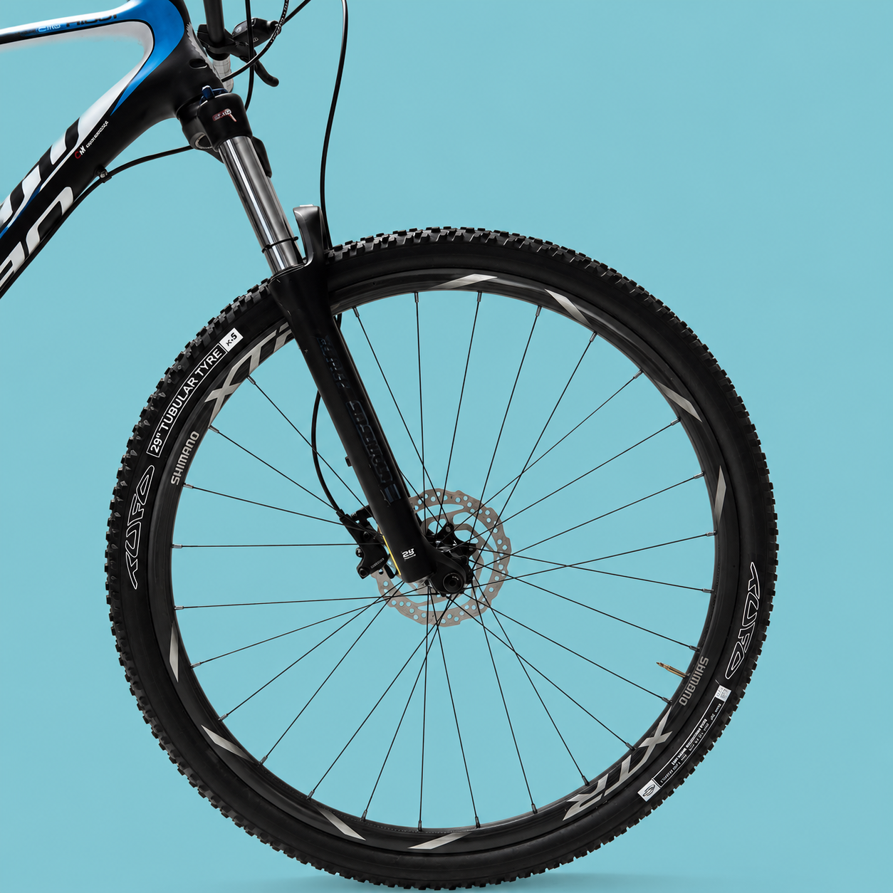 Bici mtb 29 Torpado Racing Ribot 12v in carbonio nero