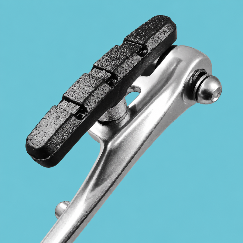 Freni bici vbrake in alluminio cromo con pattini
