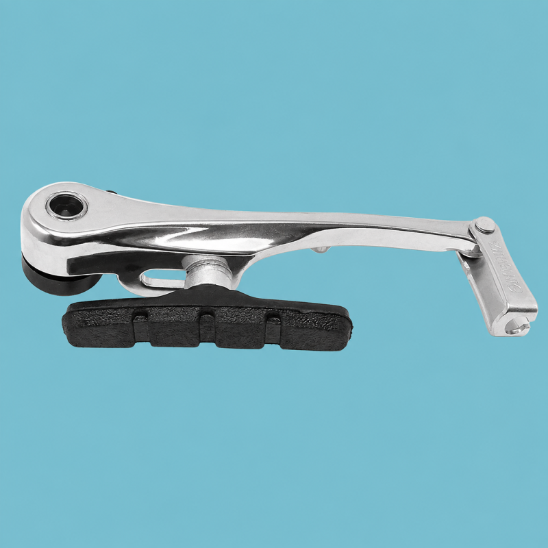 Freni bici vbrake in alluminio cromo con pattini