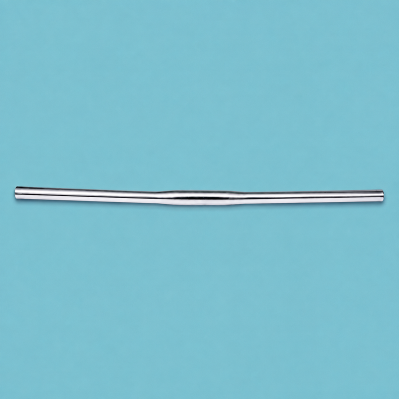 Manubrio in alluminio cromo flat bar manubrio fisso single speed 540mm 5°