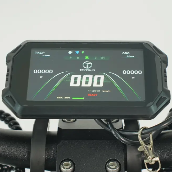 Teverun Tetra - Monopattino Elettrico 4 Motori 9900W