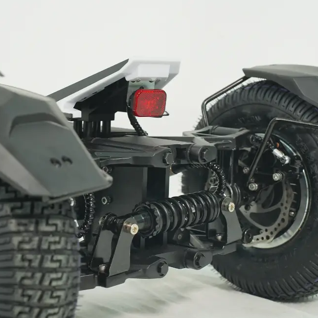 Teverun Tetra - Monopattino Elettrico 4 Motori 9900W