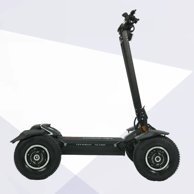 Teverun Tetra - Monopattino Elettrico 4 Motori 9900W