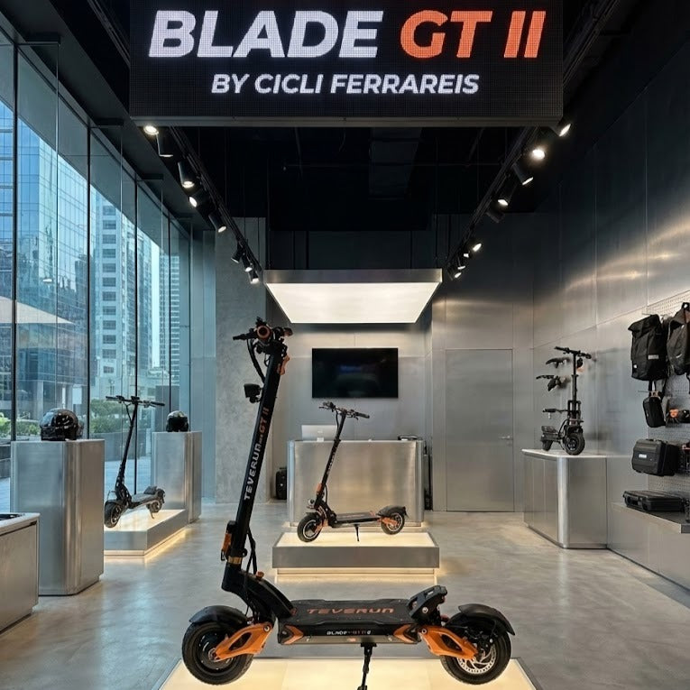 Teverun Blade GT II - Monopattino Elettrico Dual Motor 5000W