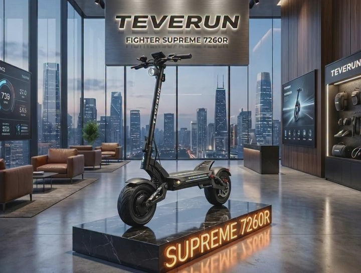 Teverun Fighter Supreme 7260R - Monopattino Elettrico 15000W