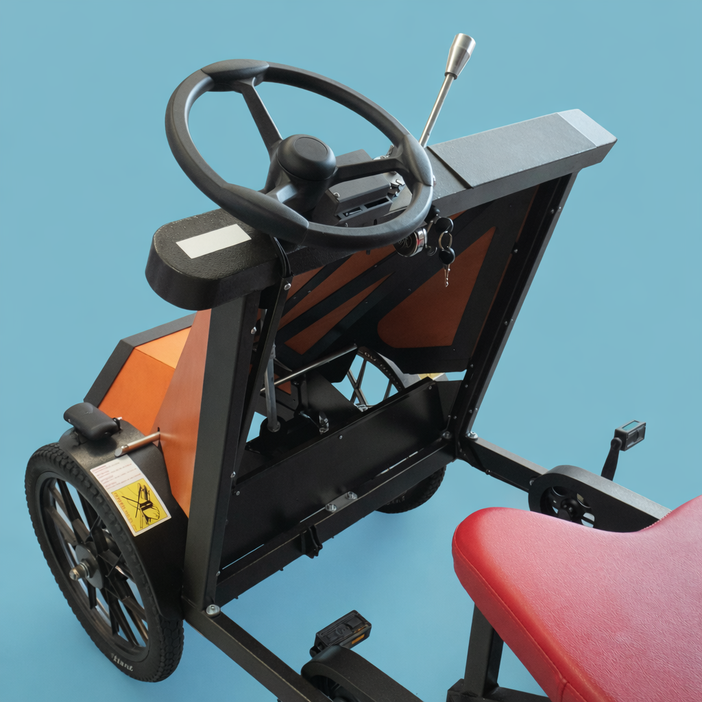 Bici Risciò Elettrico Personalizzabile 24V - Veicolo Turistico