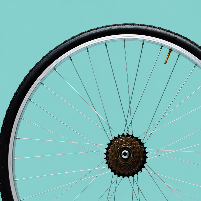 Ruota bici 28x15/8 da 1-5-6-7velocità city bike trekking shimano