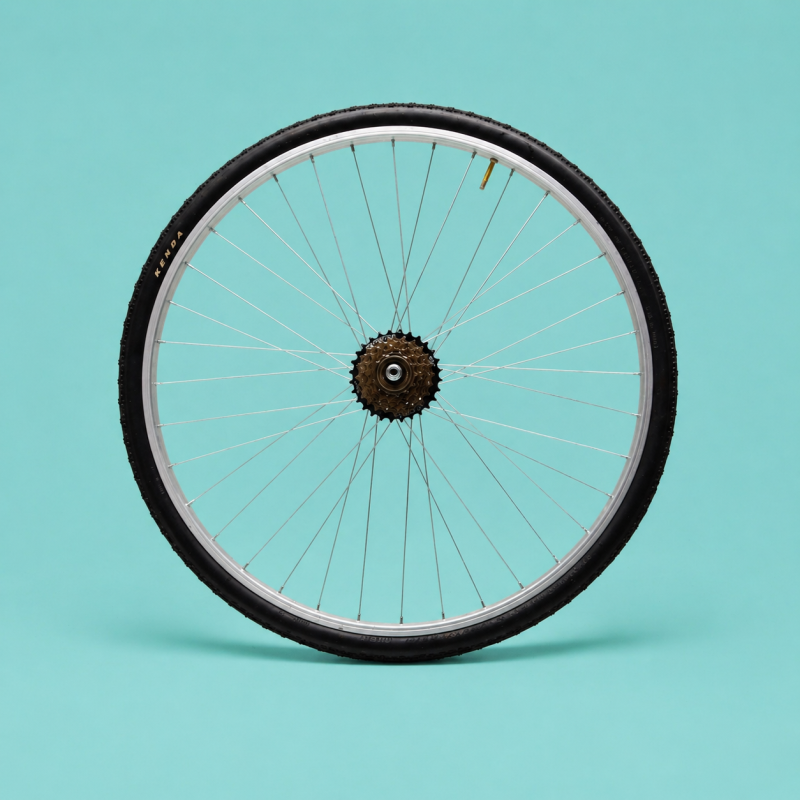 Ruota bici 28x15/8 da 1-5-6-7velocità city bike trekking shimano