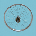 Ruota Posteriore Bici 20" 1 Velocità MTB Pieghevole 20x1.75 Completa Alluminio Presta