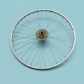 Ruota Posteriore Bici 20" 7 Velocità MTB Pieghevole 20x1.75 Completa Alluminio Presta