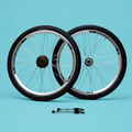 Ruote 26 disco 7v alluminio nero