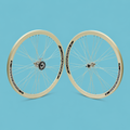 Ruote bici 28x1.3/8-5/8 fixed 1v contro pedale avorio Gipiemme personalizzabile