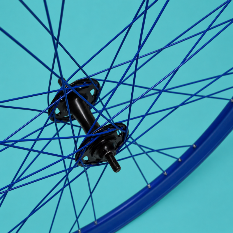 Ruote bici 28x1.3/8-5/8 fixed flip flop blu Gipiemme personalizzabile