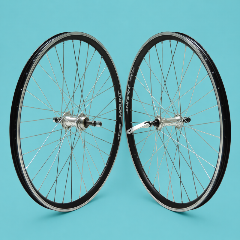 Ruote bici mtb 24x1.95 5 6 7 velocità shimano alluminio