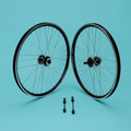 Ruote bici mtb 24x1.95 attacco disco 6 velocità nere