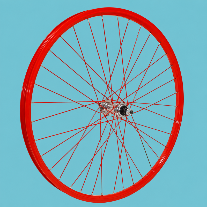 ruote bici trekking 28x1.3/8-5/8 in alluminio 7 velocità shimano personalizzabile