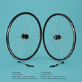 Ruote corsa 28 disco gravel 9 velocità cassetto shimano personalizzabile