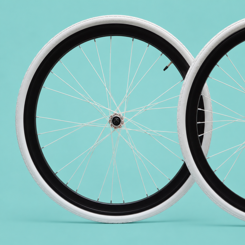 Ruote o cerchi 28 fixed 1v nero bianco Gipiemme contro pedale 40mm complete personalizzabile