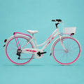 Bici Donna 28 City Bike Shimano 6 Velocità – City Bike da Passeggio