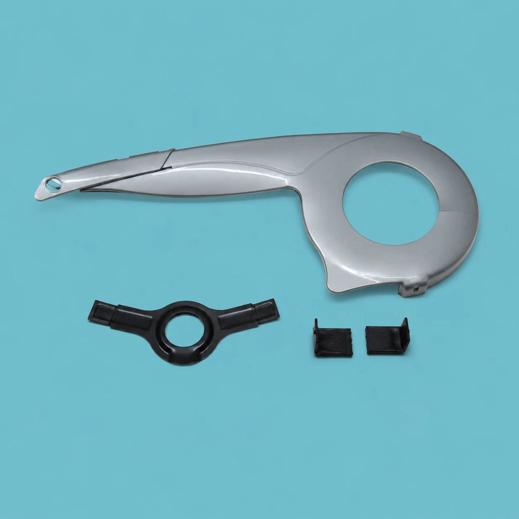 Carter Copricatena Bici City Bike Olanda Cruiser 42 Denti Paracatena Grigio