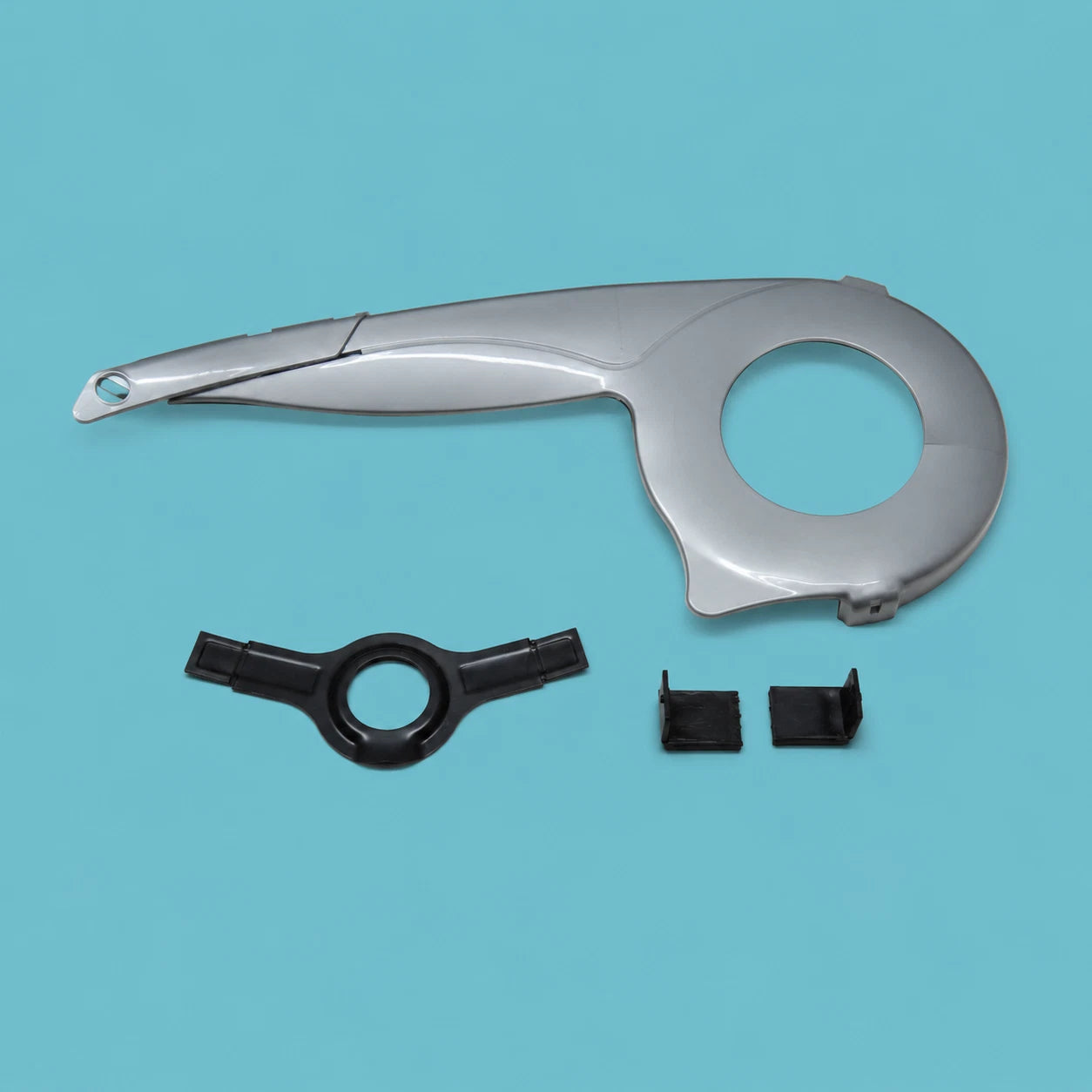 Carter Copricatena Bici City Bike Olanda Cruiser 42 Denti Paracatena Grigio